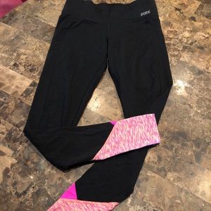 Pink yoga pants